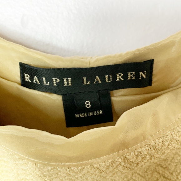 Ralph Lauren Black Label Knee Length Silk Skirt Size 8 - Picture 2 of 7